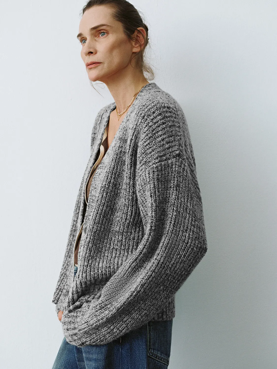 Button Up Knitted Cardigans
