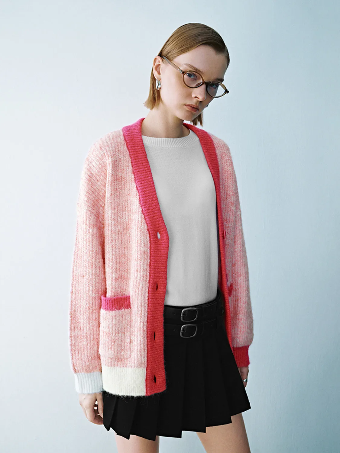 Button Up Knitted Cardigans