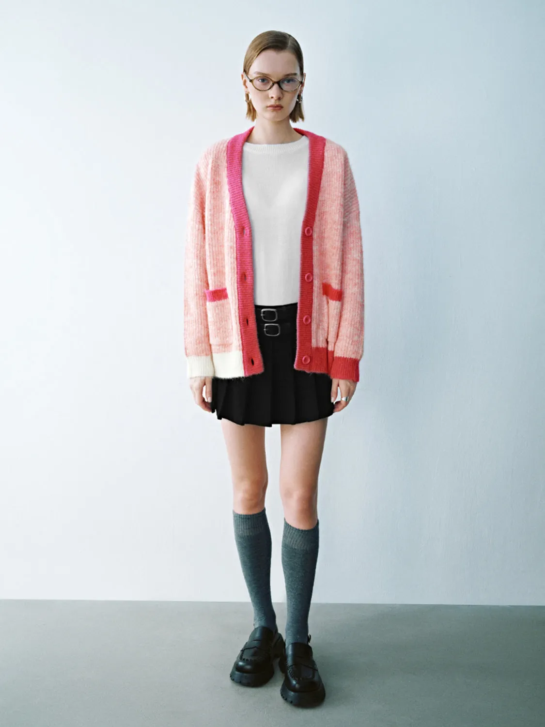 Button Up Knitted Cardigans