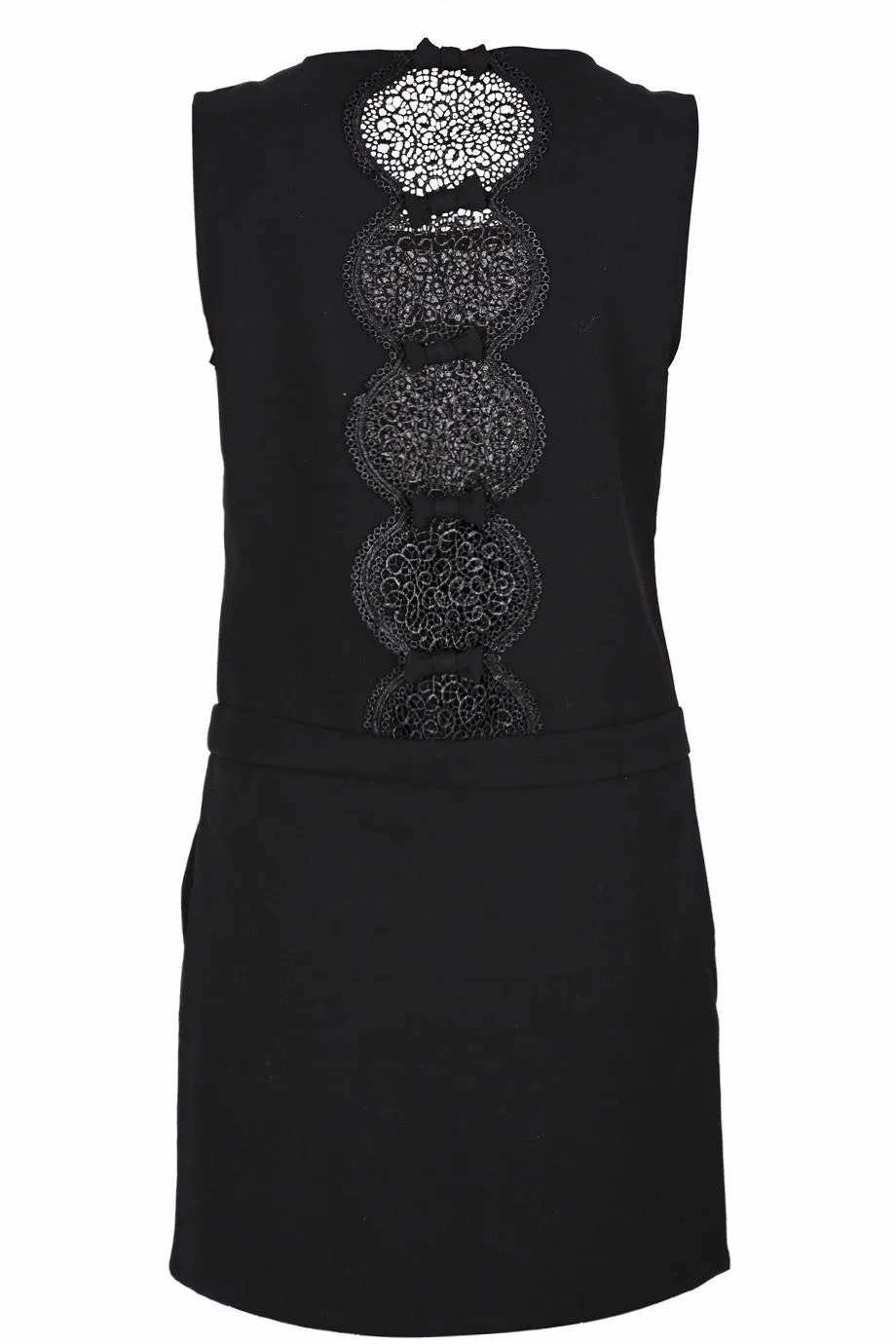 C BLOCK BASILIA Black Cocktail Evening Dress