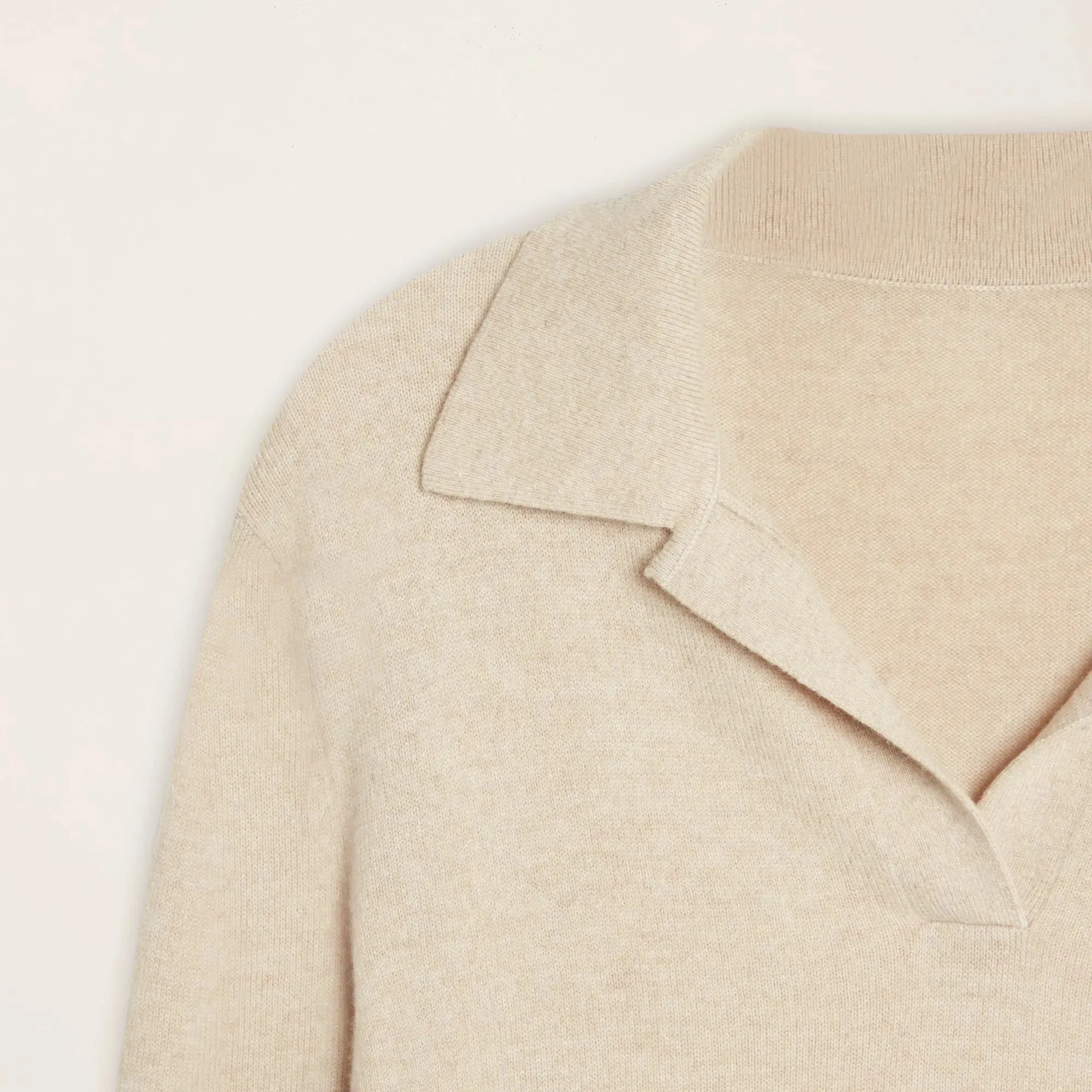Camila Airy Collared cashmere Sweater by Italic