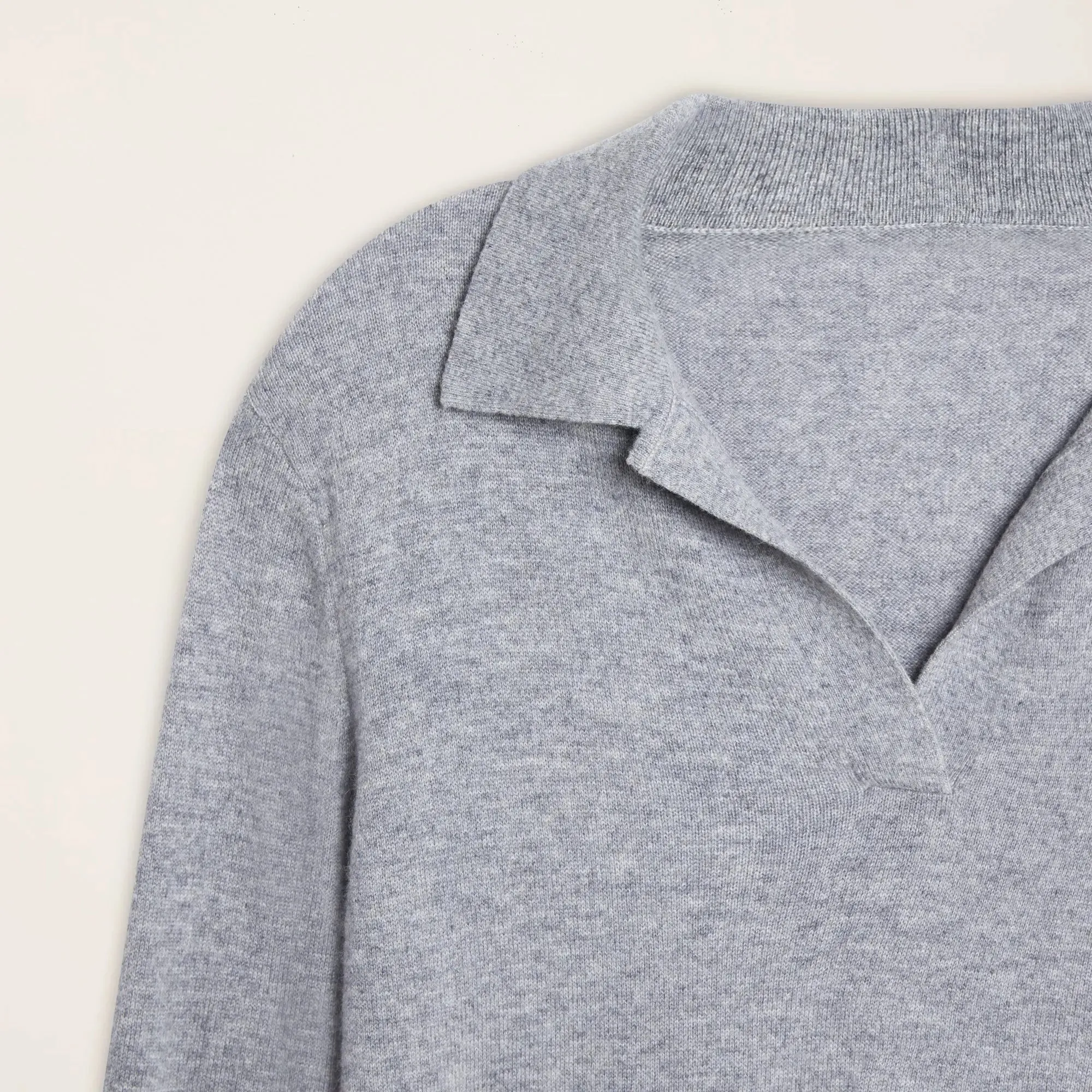 Camila Airy Collared cashmere Sweater by Italic