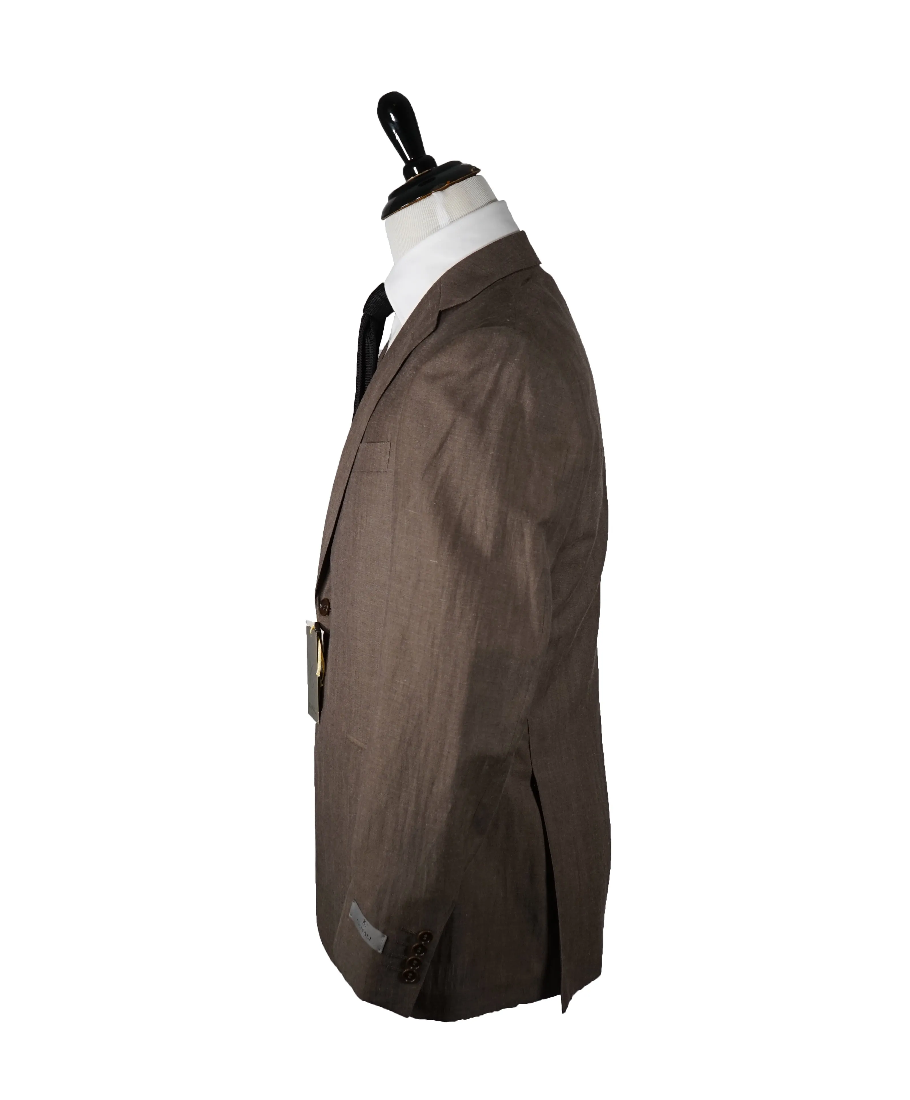 CANALI - Wool/Linen Blend Partially Lined Suit - 42R