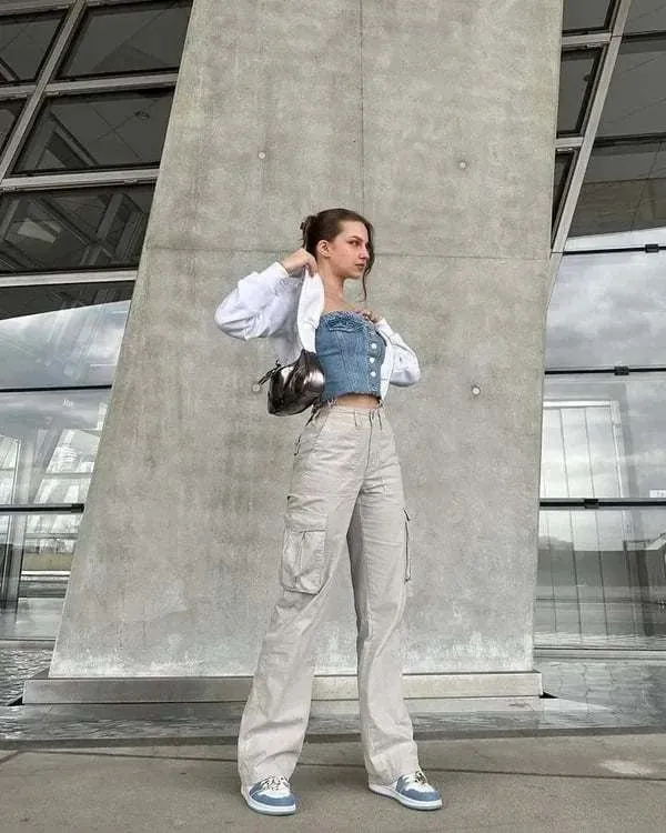 Cargo Pants for Women | Functional Cargo Trousers for Everyday Wear | Jadwiga