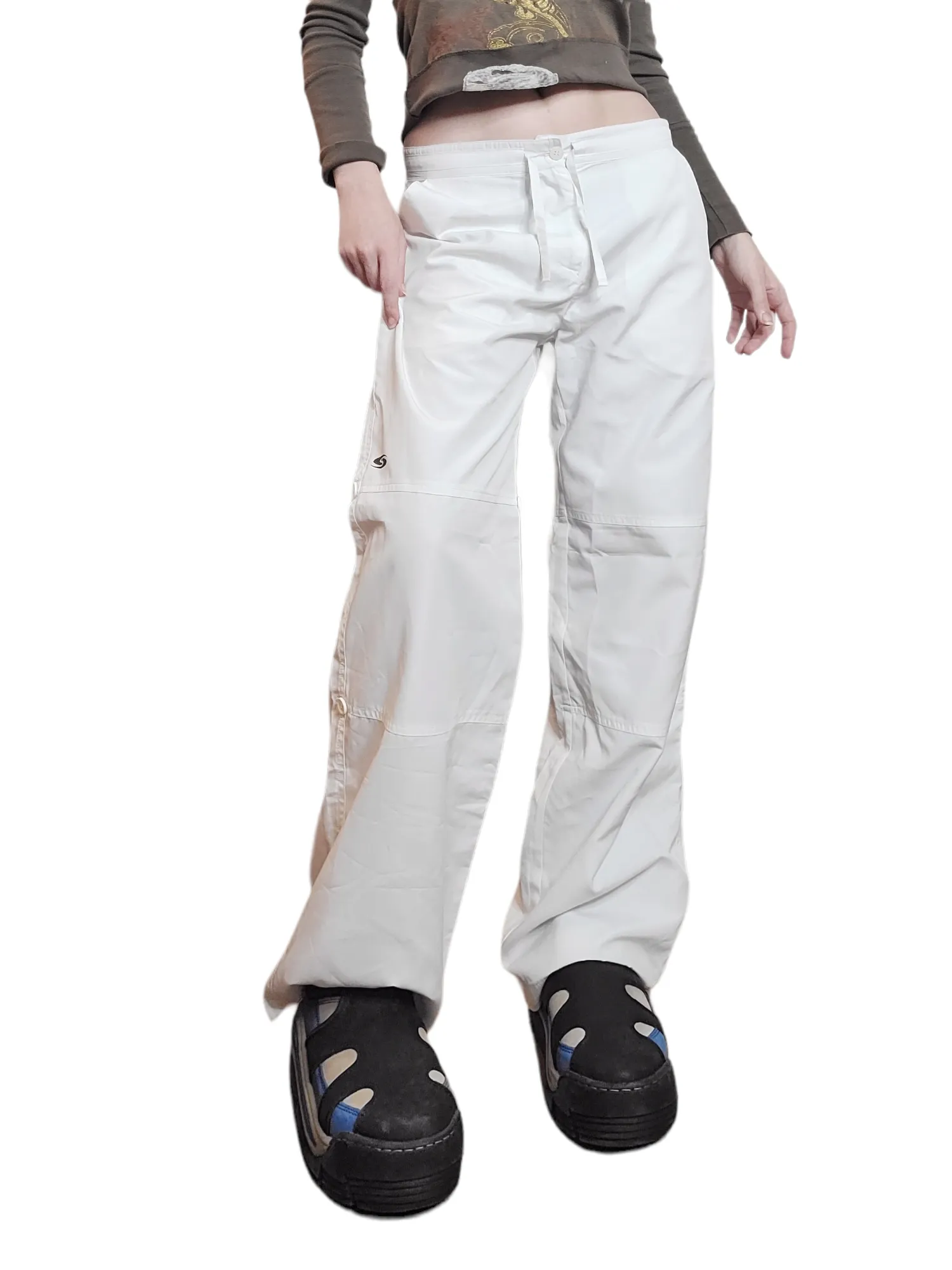 Cargo parachute blanc 90s