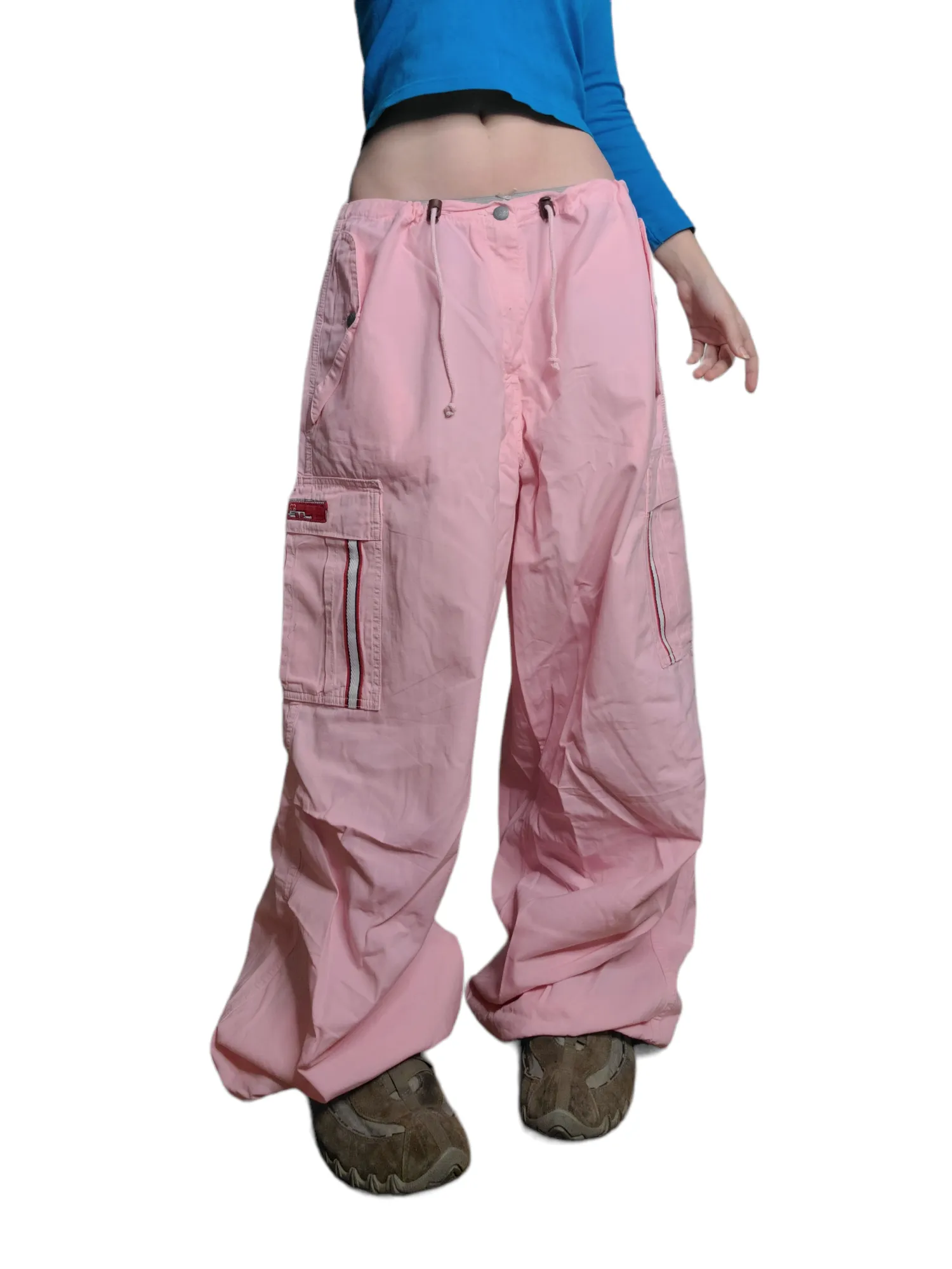 Cargo parachute rose pastel 90s