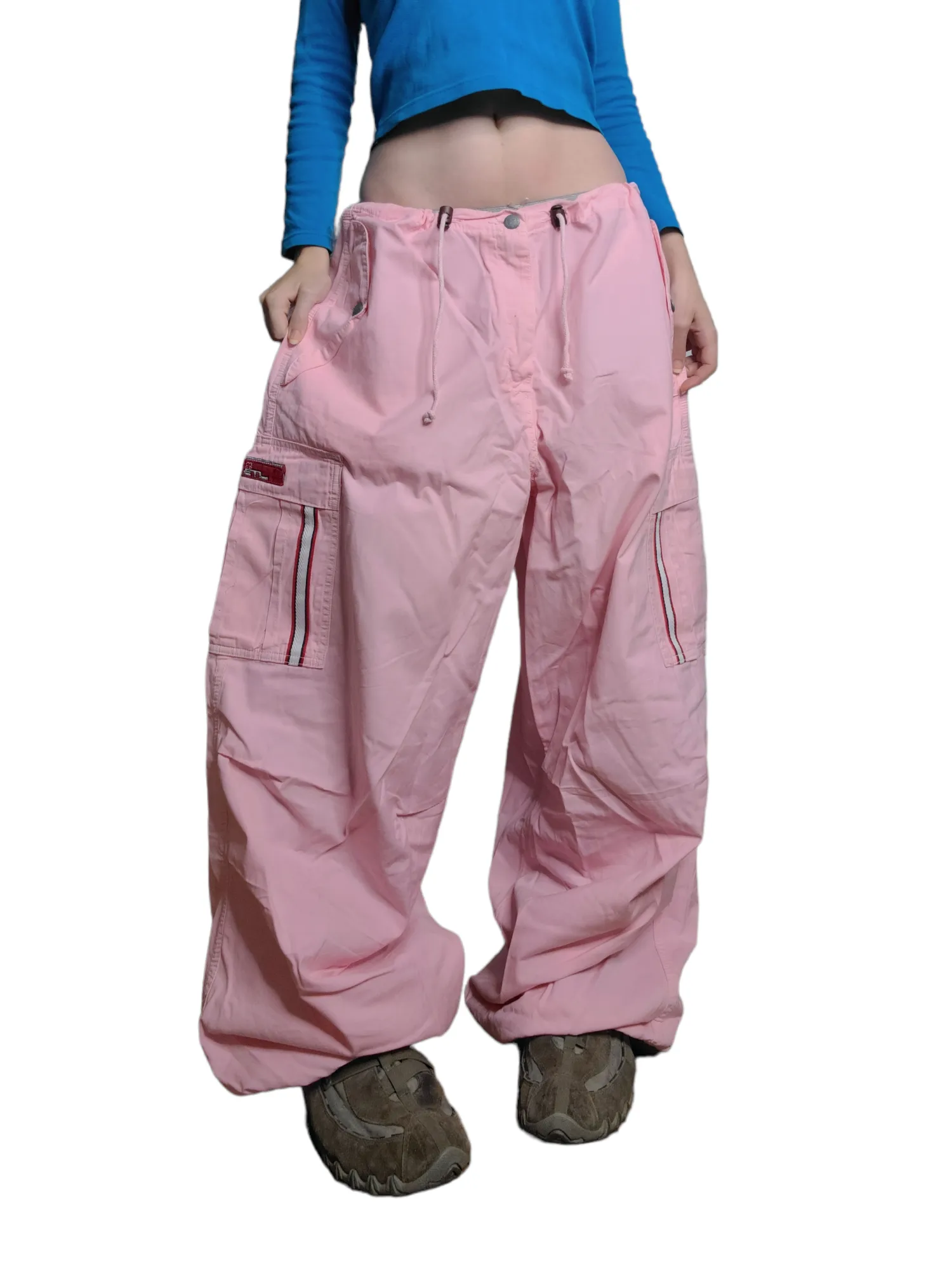 Cargo parachute rose pastel 90s