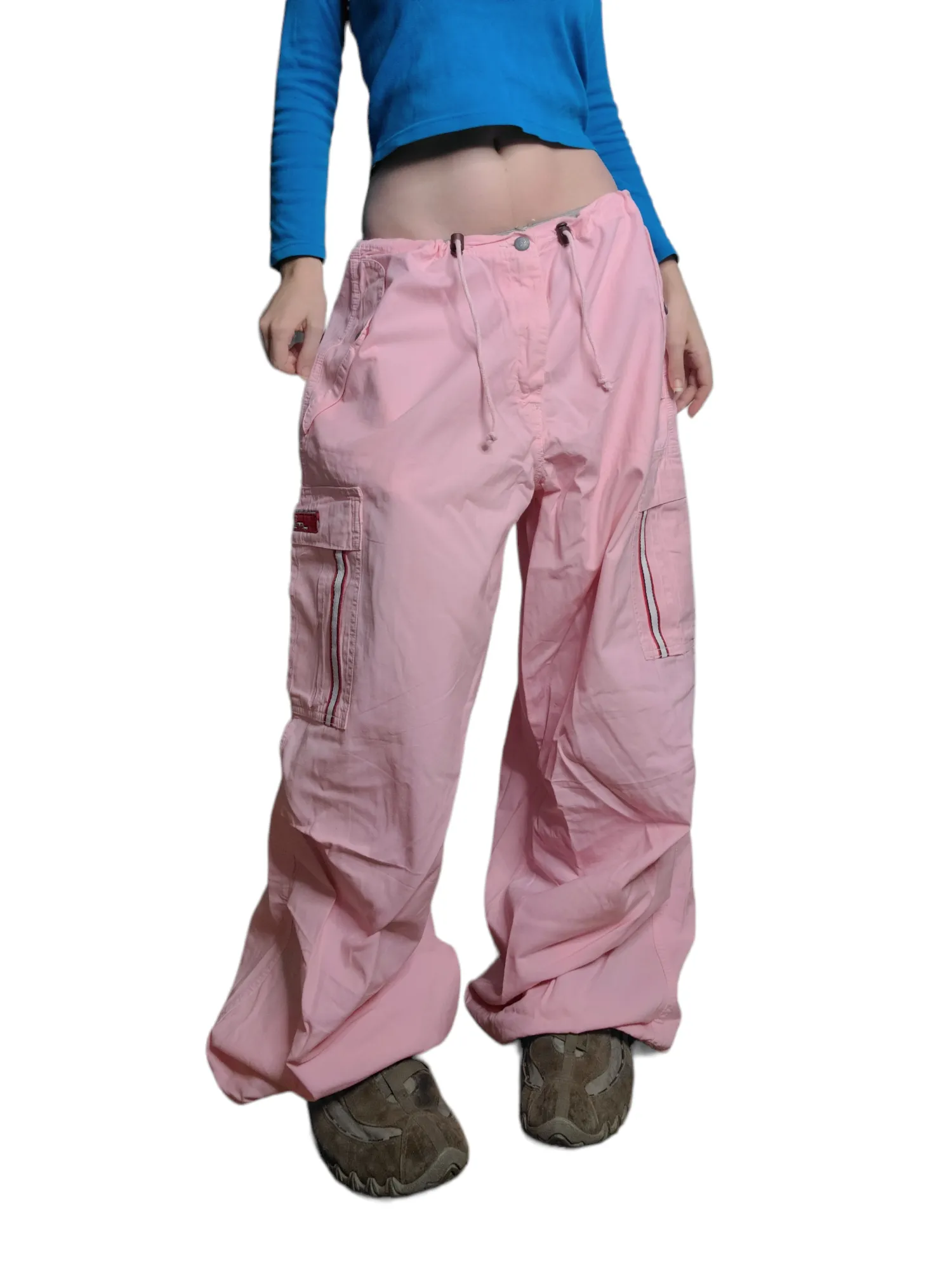 Cargo parachute rose pastel 90s