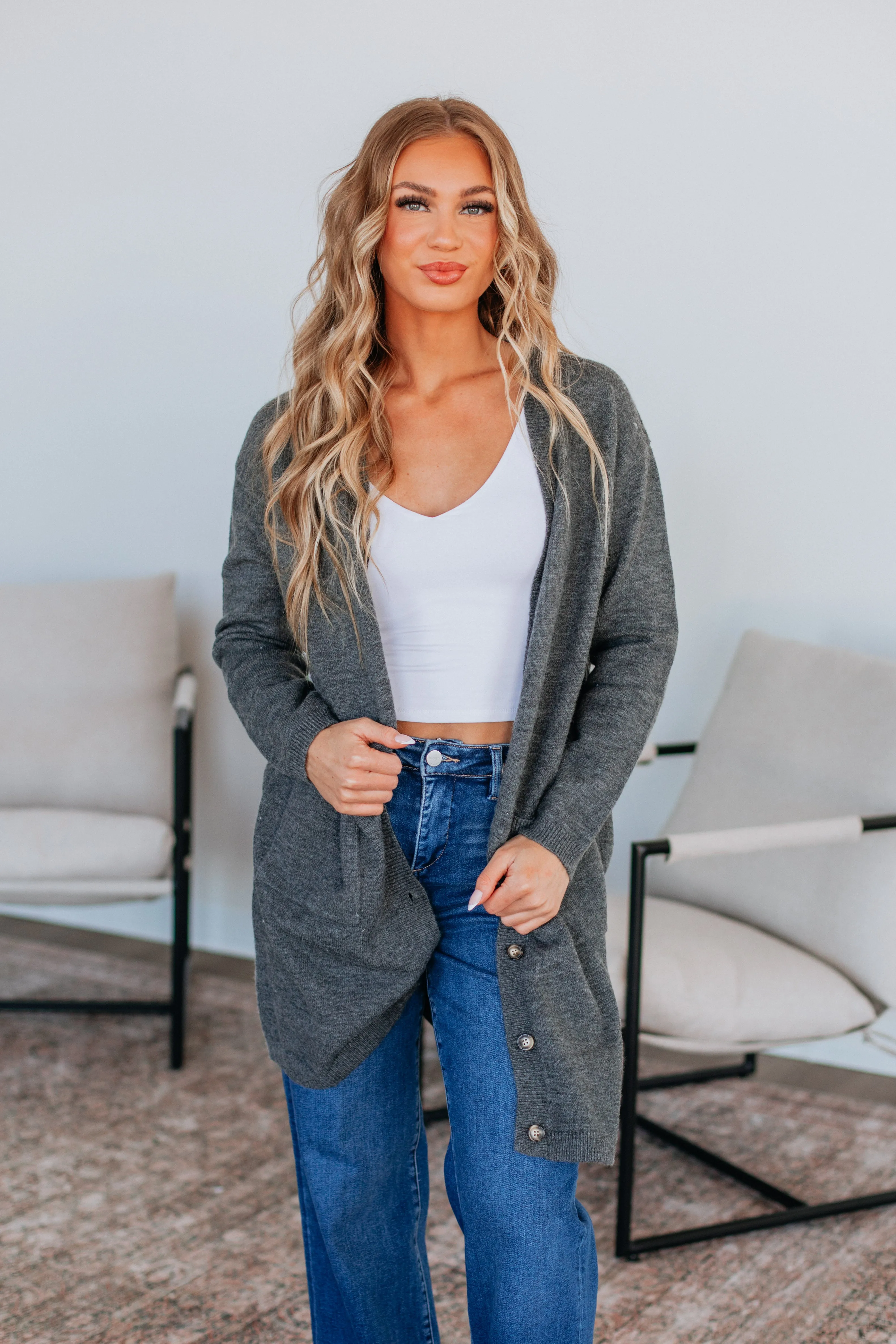 Carrie Longline Cardigan