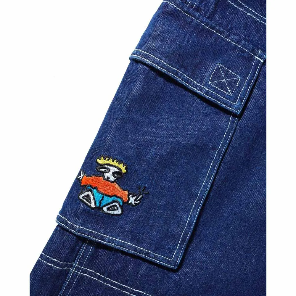 Cash Only - Aleka Cargo Jeans Dark Indigo