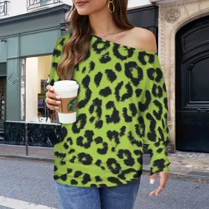 Casual Long Sleeve Off Shoulder Sweater