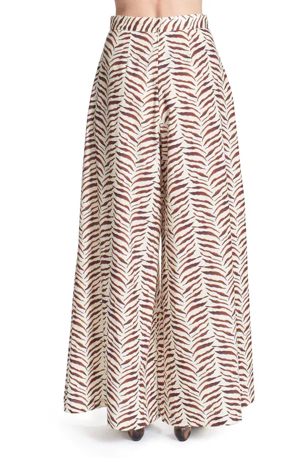 CHANDLER PANT - ZEBRA PRINT