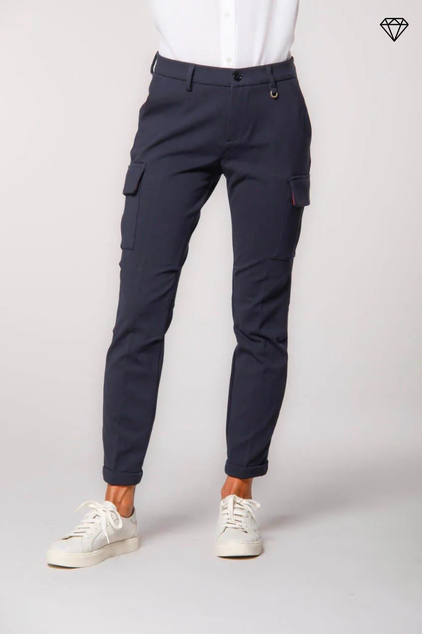 Chile City women's cargo pants in jersey technical ①