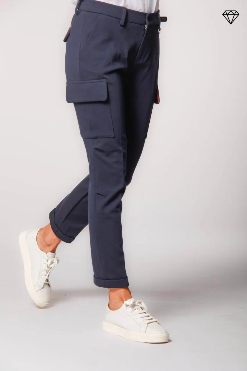 Chile City women's cargo pants in jersey technical ①