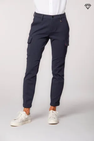 Chile City women's cargo pants in jersey technical ①