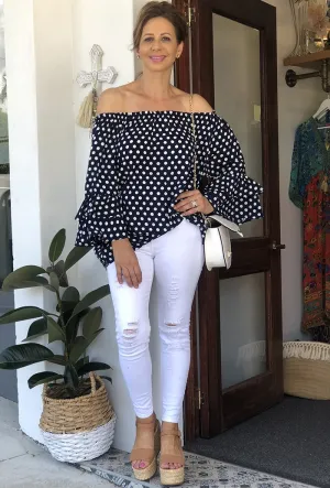 Chloe Top - Spot