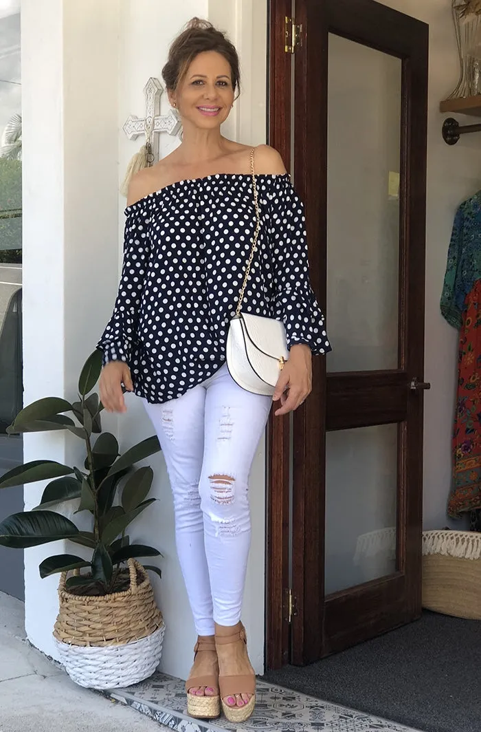 Chloe Top - Spot