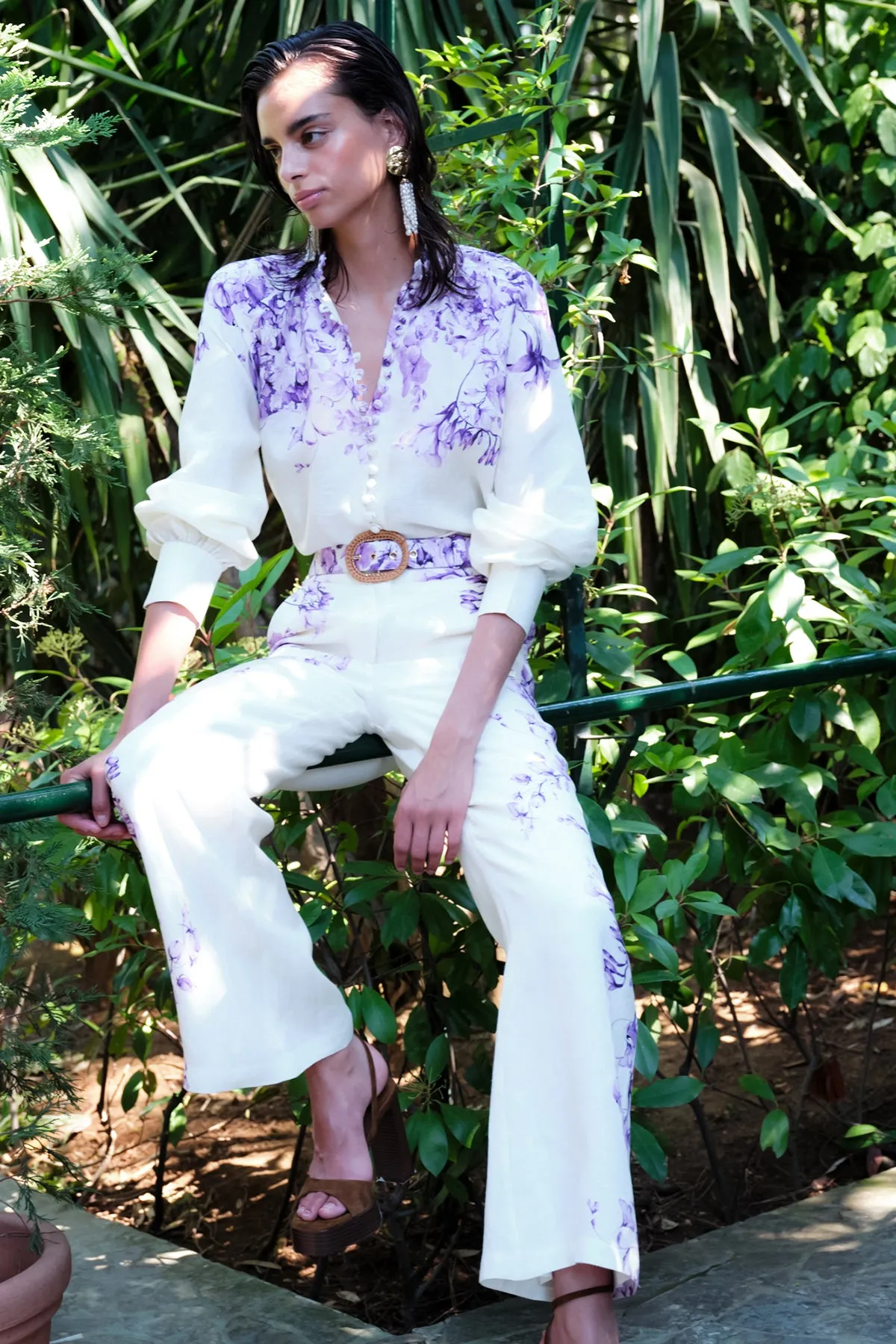 Chloris Pants - Purple