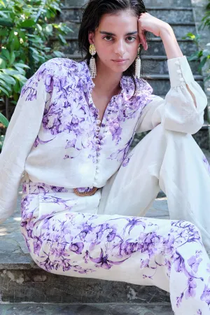 Chloris Pants - Purple