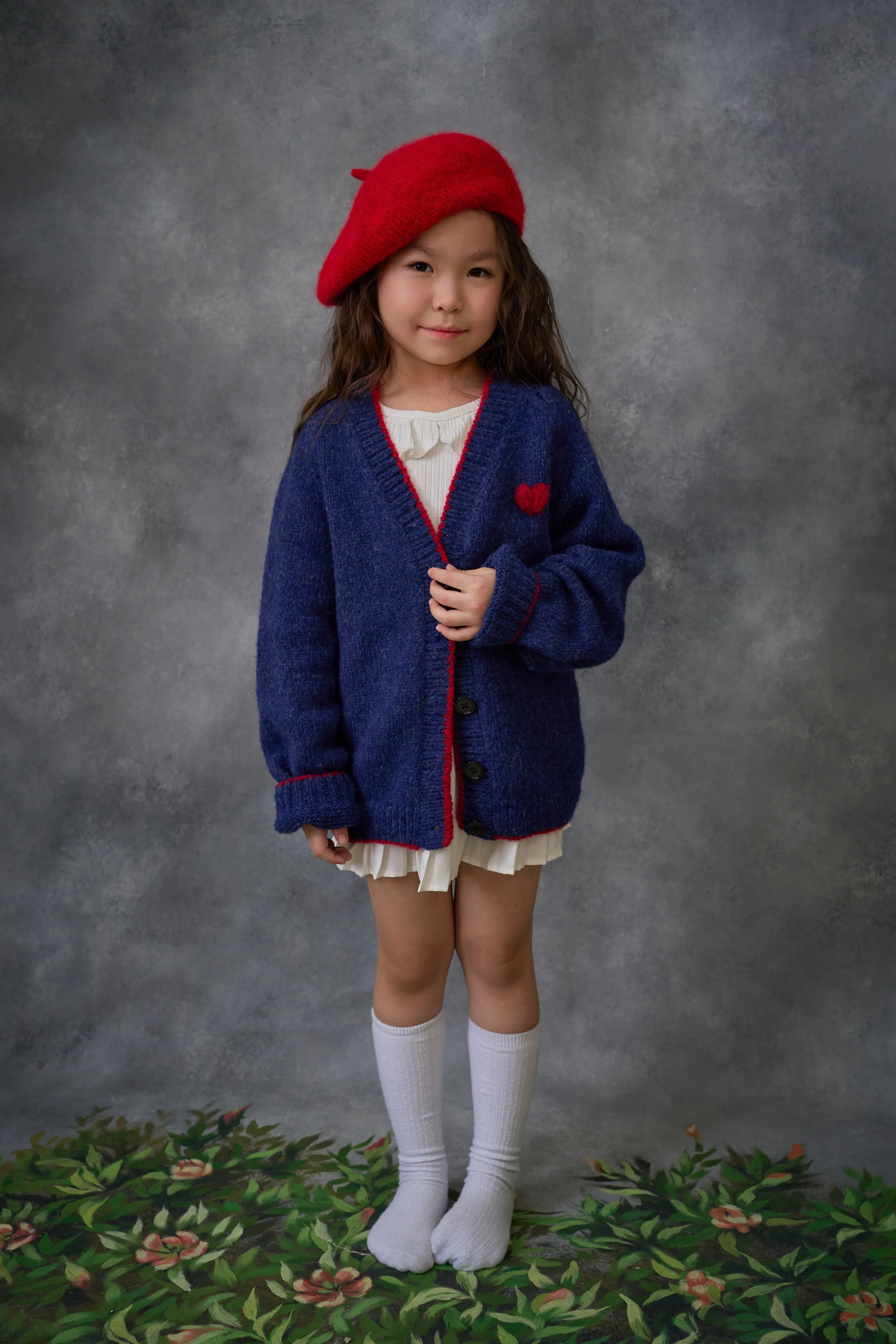 Chérie Cardigan | Dark blue