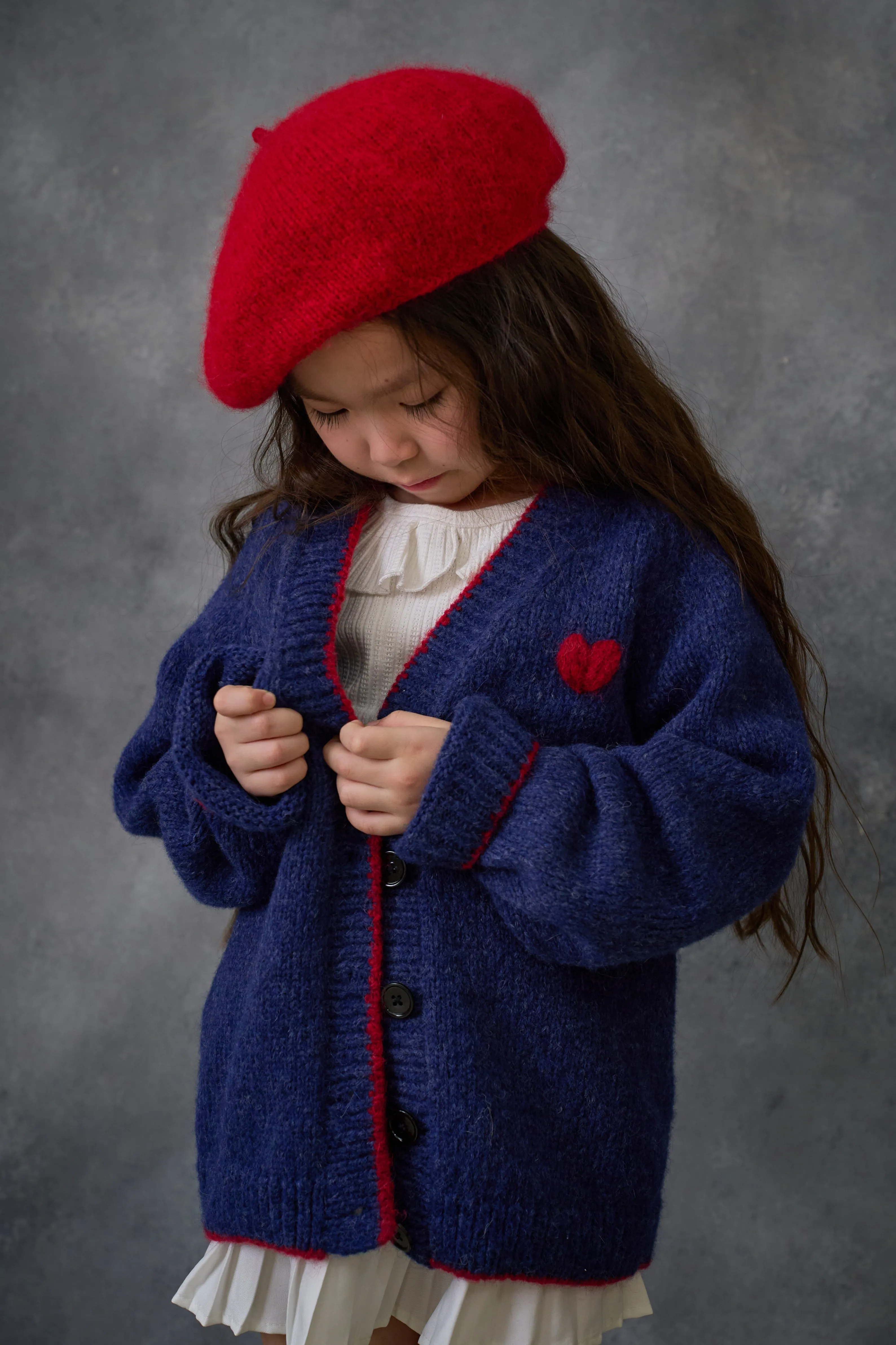 Chérie Cardigan | Dark blue