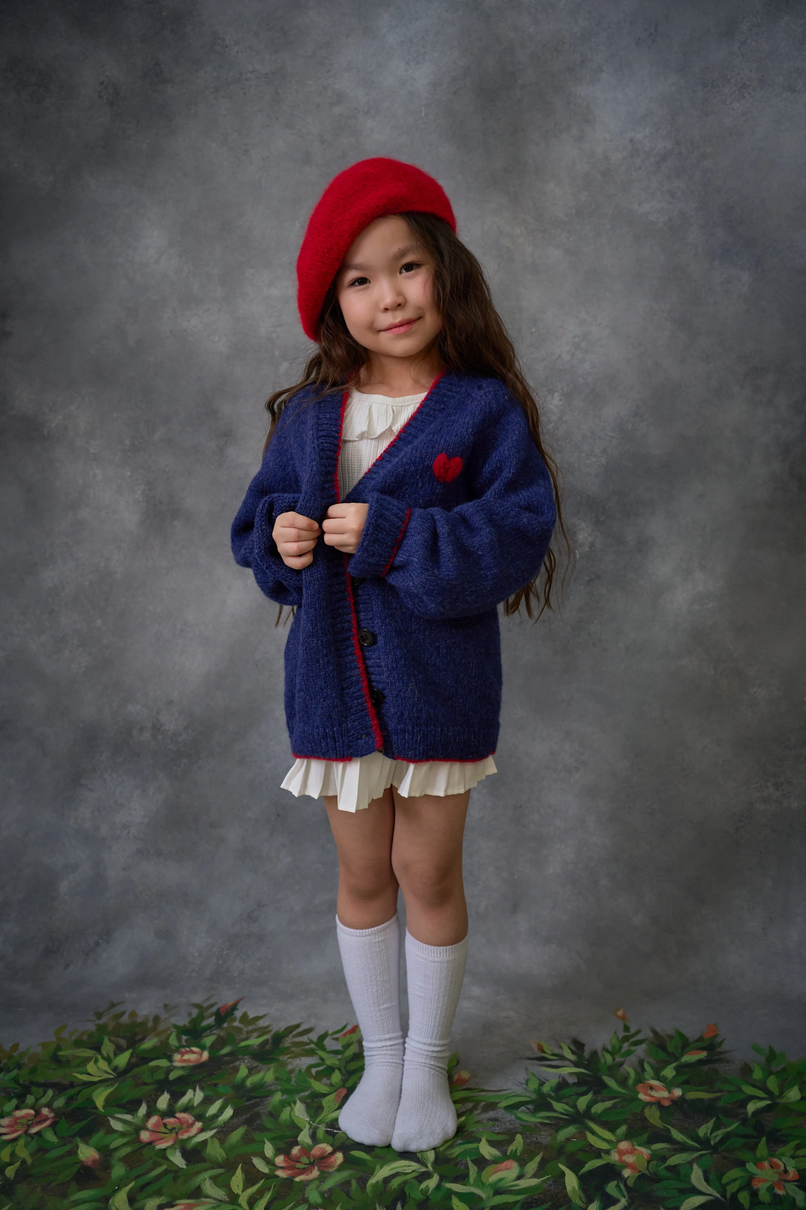 Chérie Cardigan | Dark blue