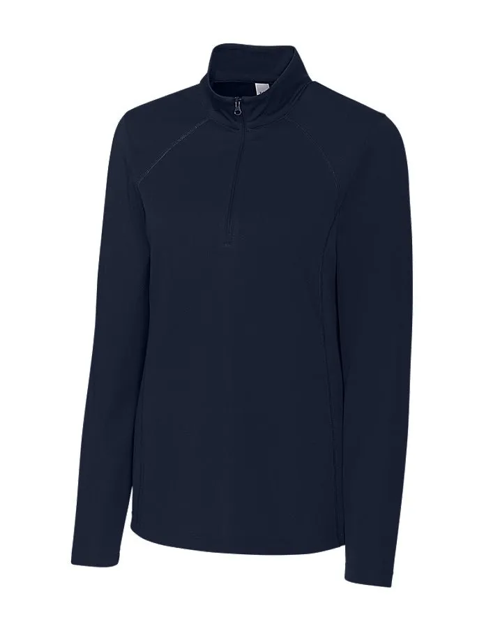 Clique Women's Ice Pique Half- Zip Tech Pullover