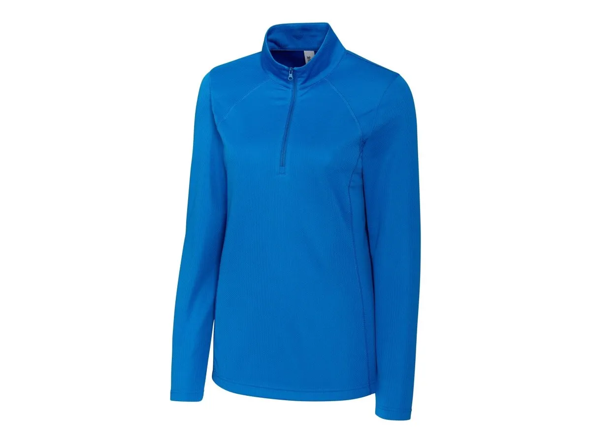 Clique Women's Ice Pique Half- Zip Tech Pullover