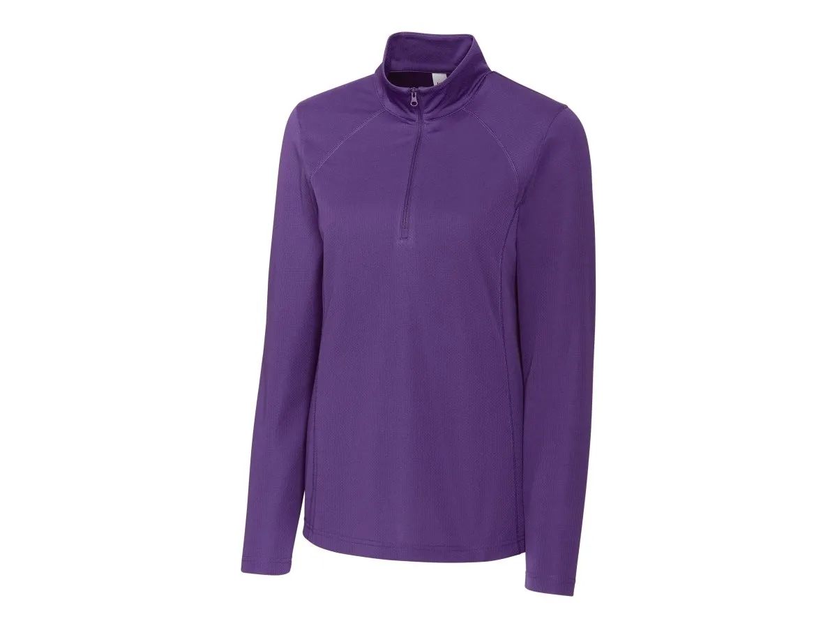 Clique Women's Ice Pique Half- Zip Tech Pullover