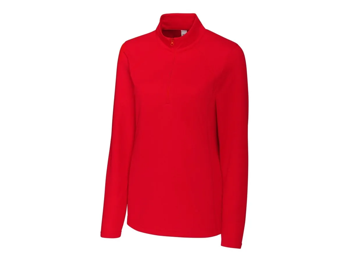 Clique Women's Ice Pique Half- Zip Tech Pullover