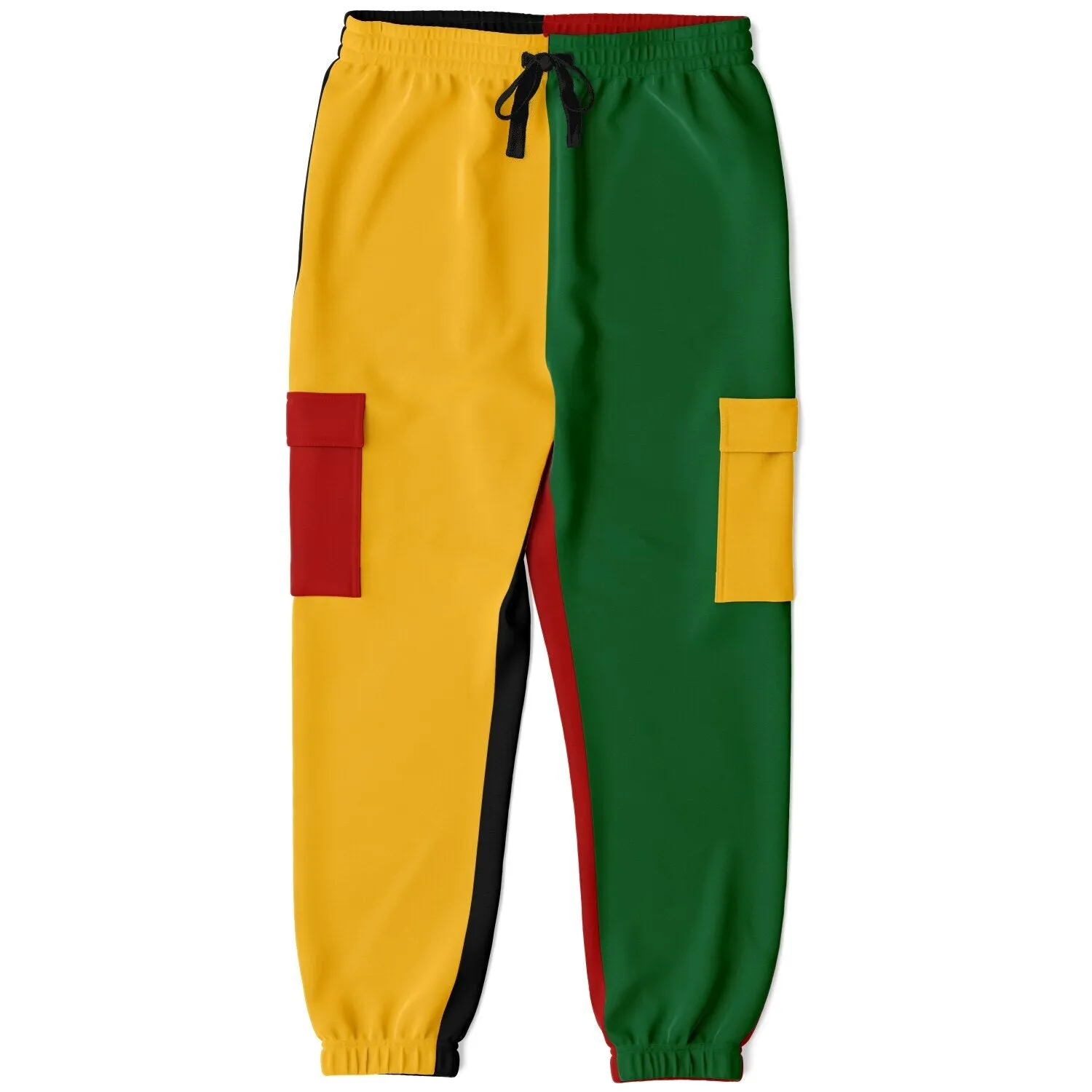 Colorful Casual Cargo Sweatpants