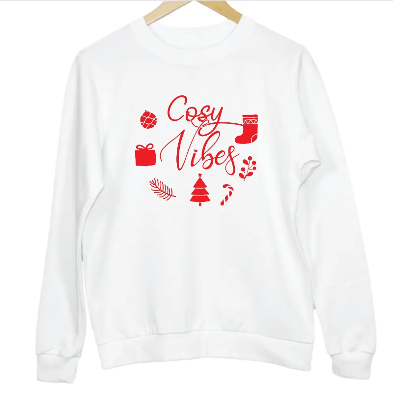 Cosy Vibes Christmas Unisex Jumper