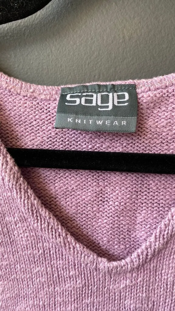 Cotton V neck Sweater