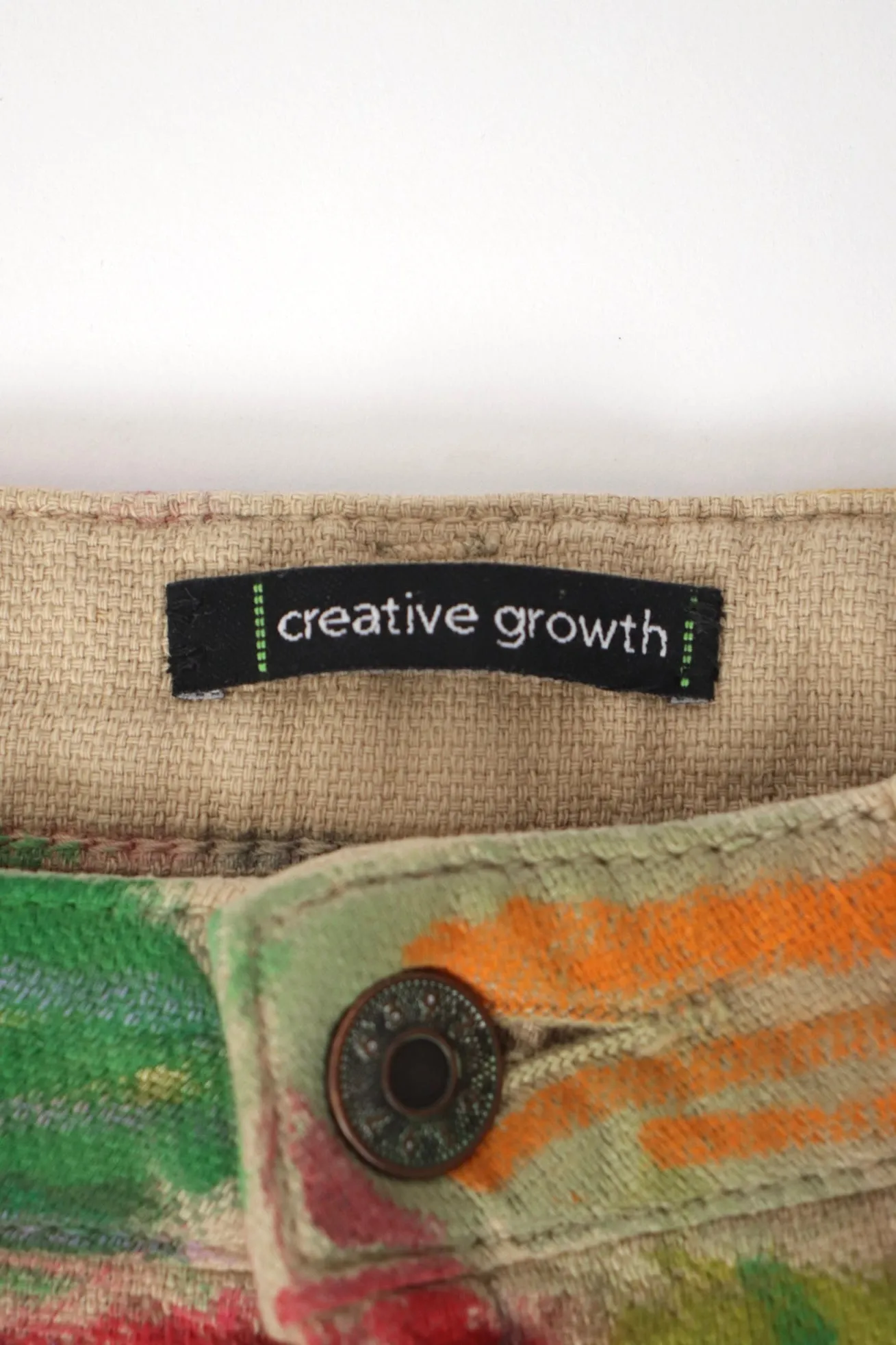 Creative Growth Lisa Lipton x 6397 Hand Painted Pants*