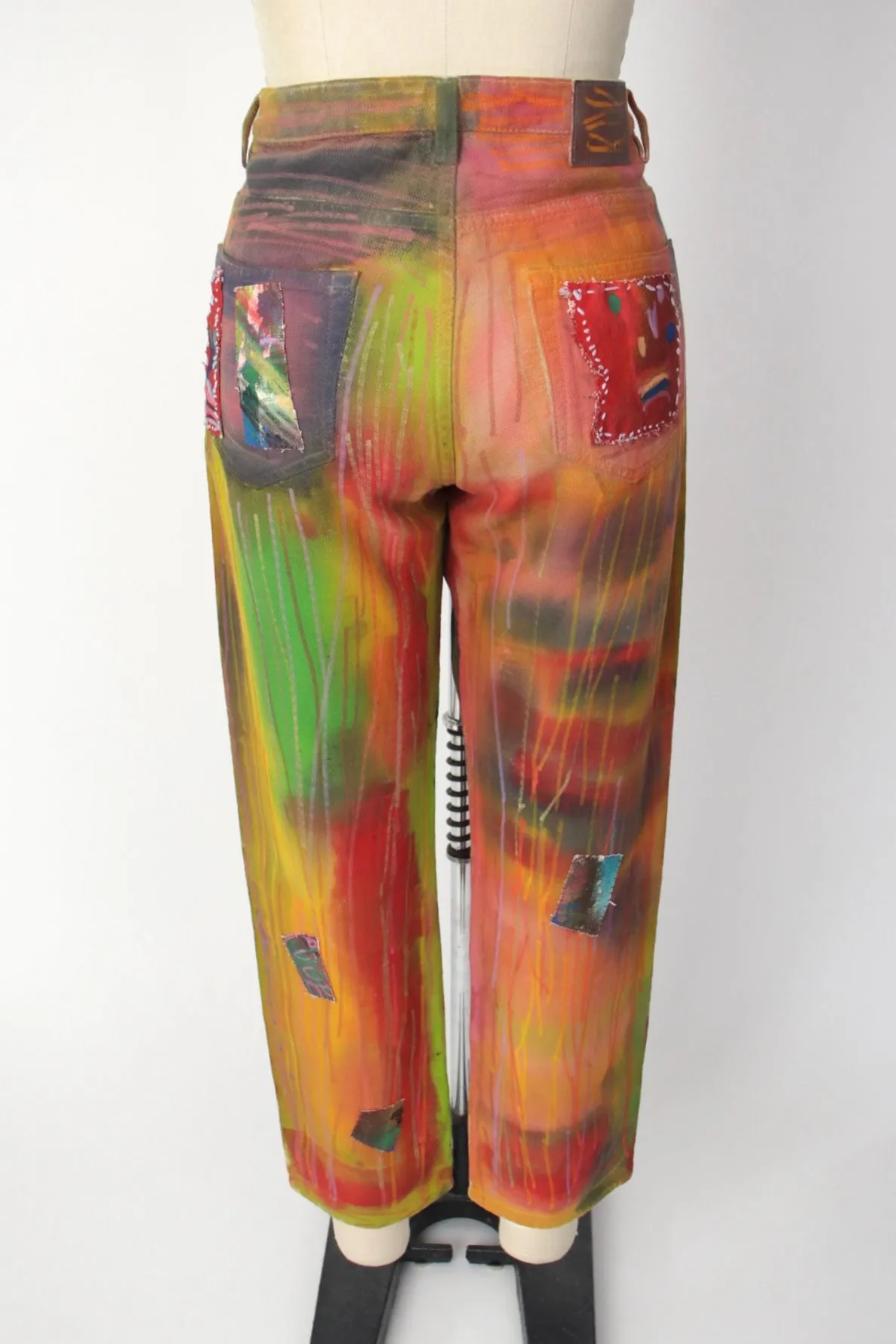 Creative Growth Lisa Lipton x 6397 Hand Painted Pants*
