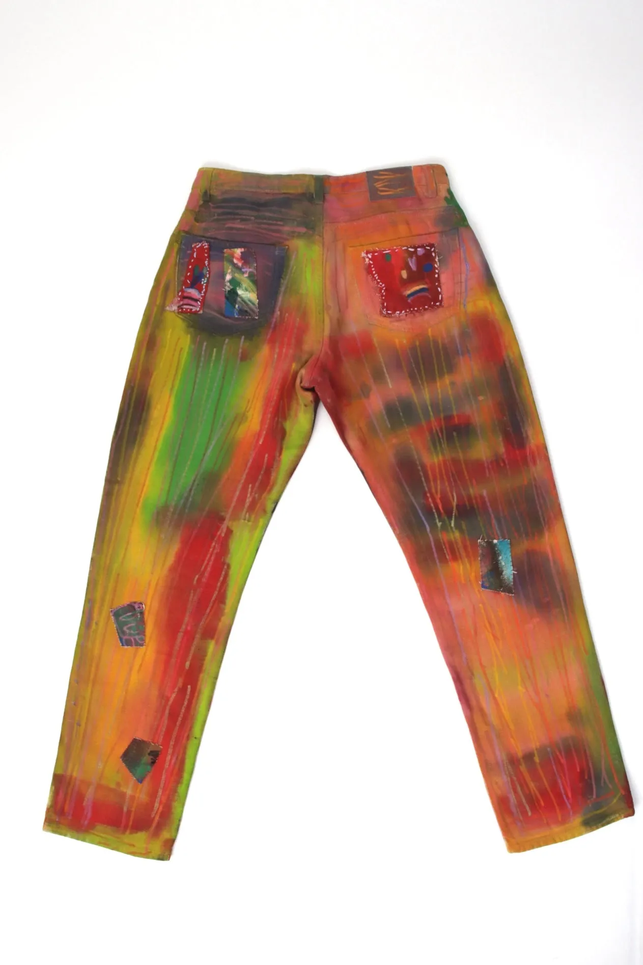 Creative Growth Lisa Lipton x 6397 Hand Painted Pants*