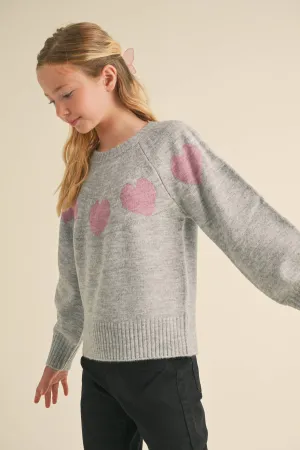 CREW NECK RAGLAN SWEATER