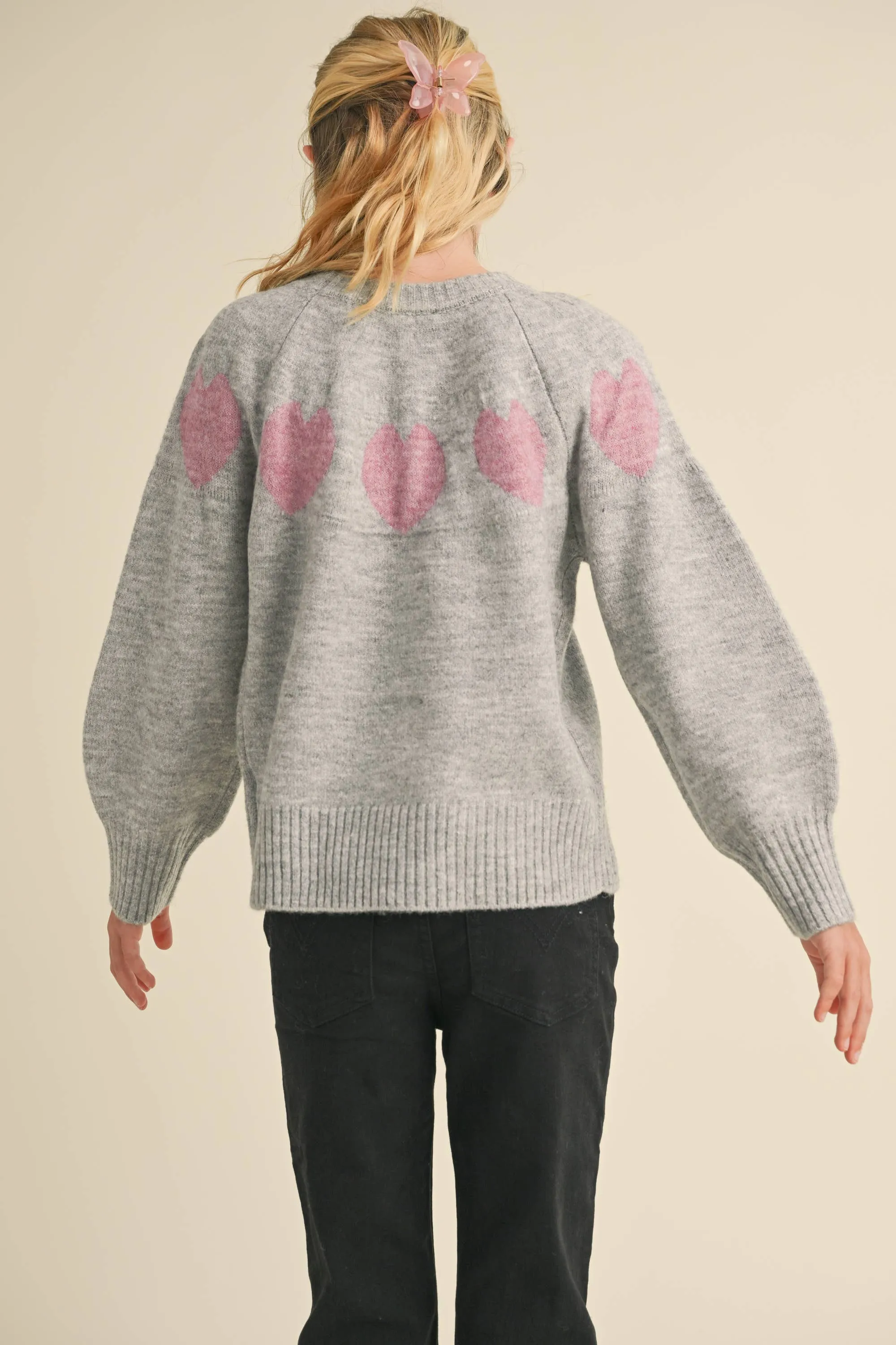 CREW NECK RAGLAN SWEATER