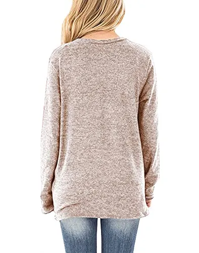 Criss Cross V-Neck Sweaters