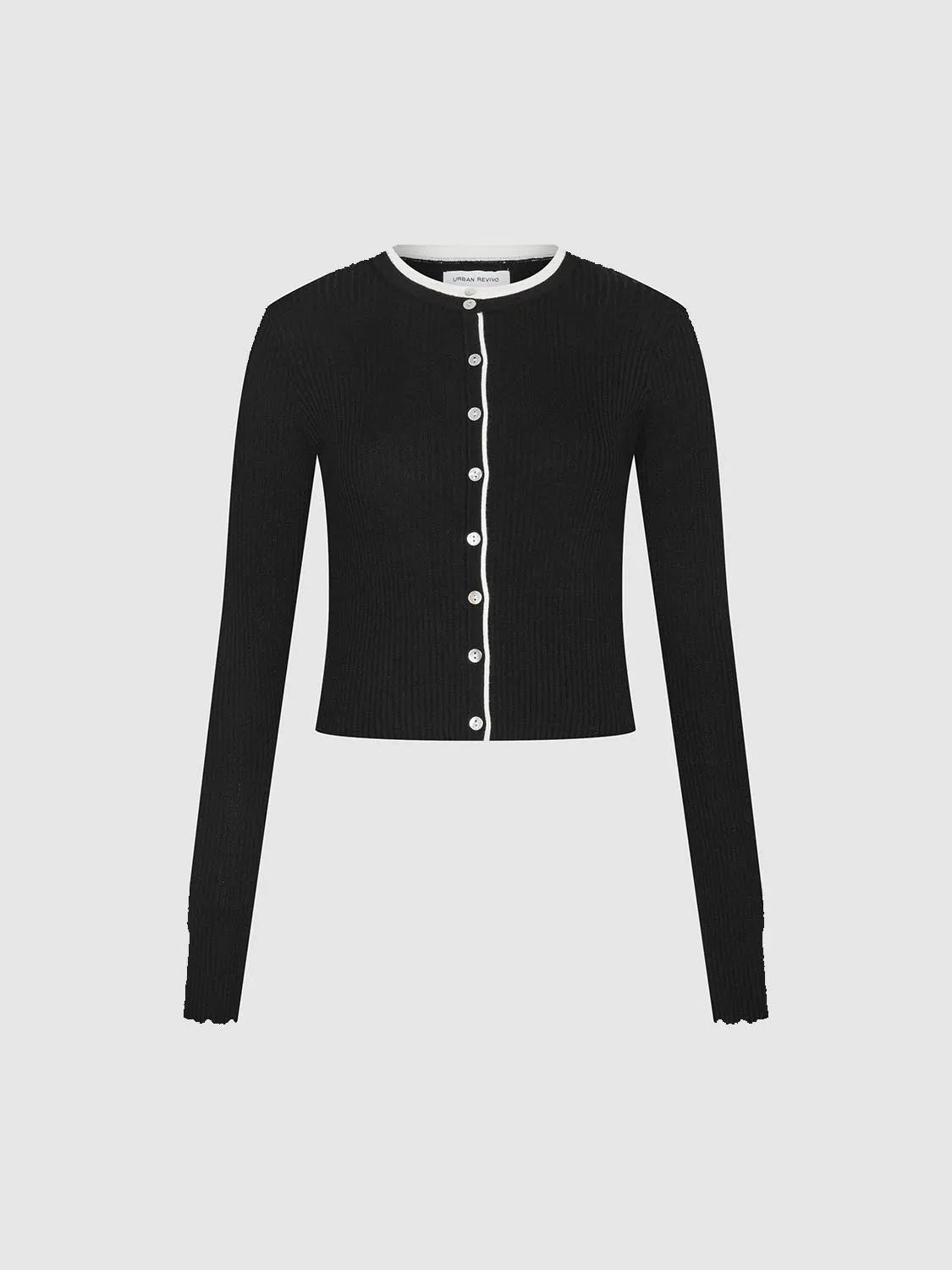 Cropped Knitted Cardigans