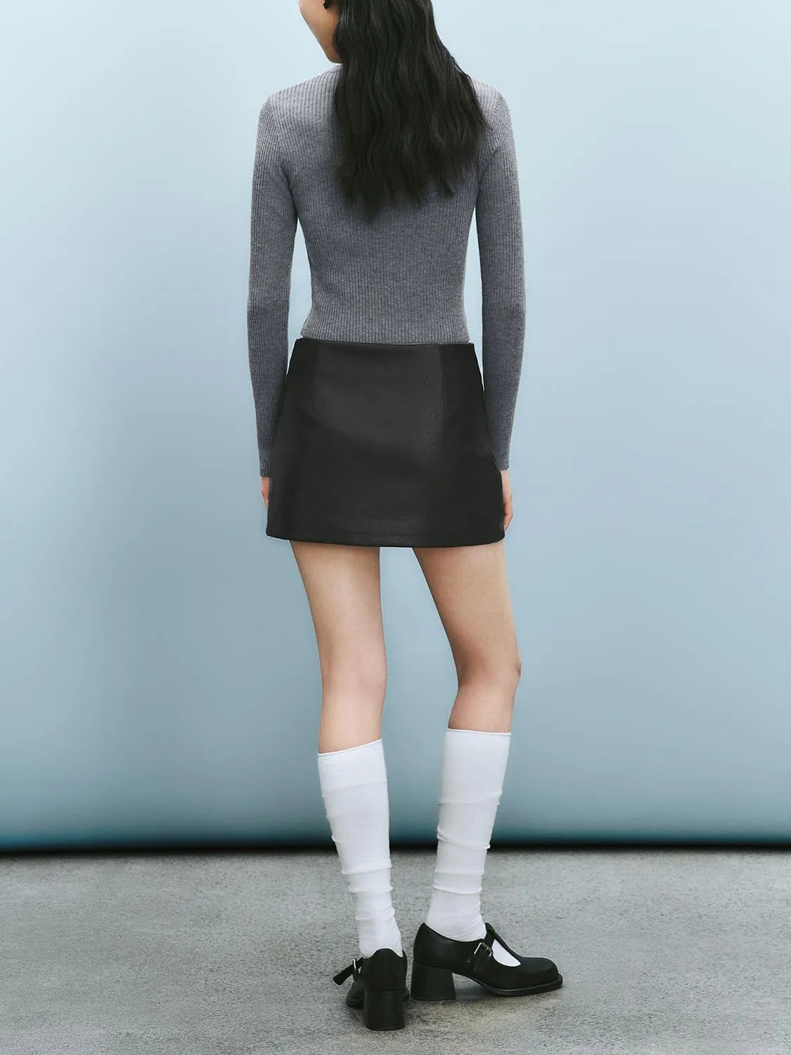 Cropped Knitted Cardigans