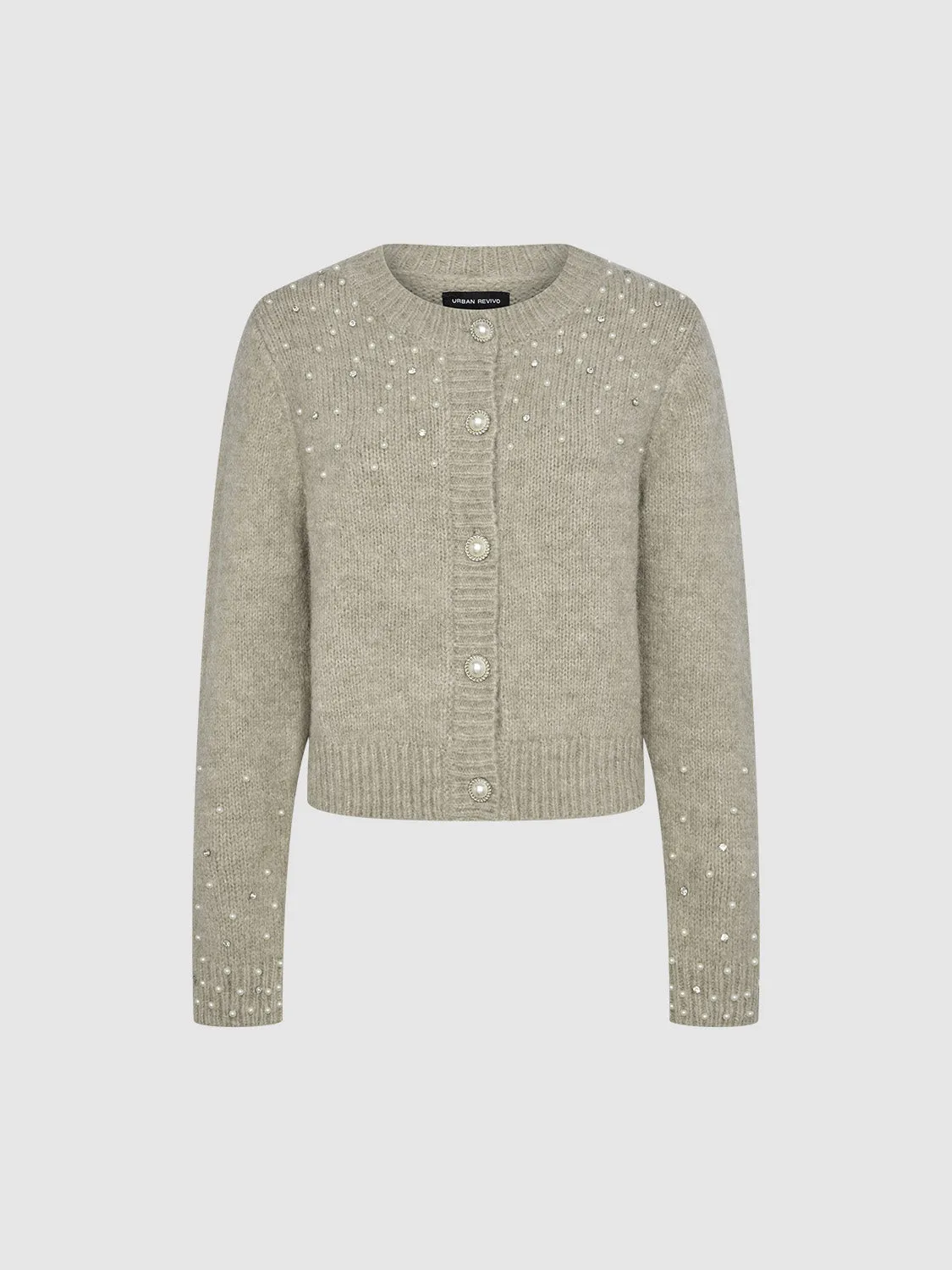 Cropped Knitted Cardigans