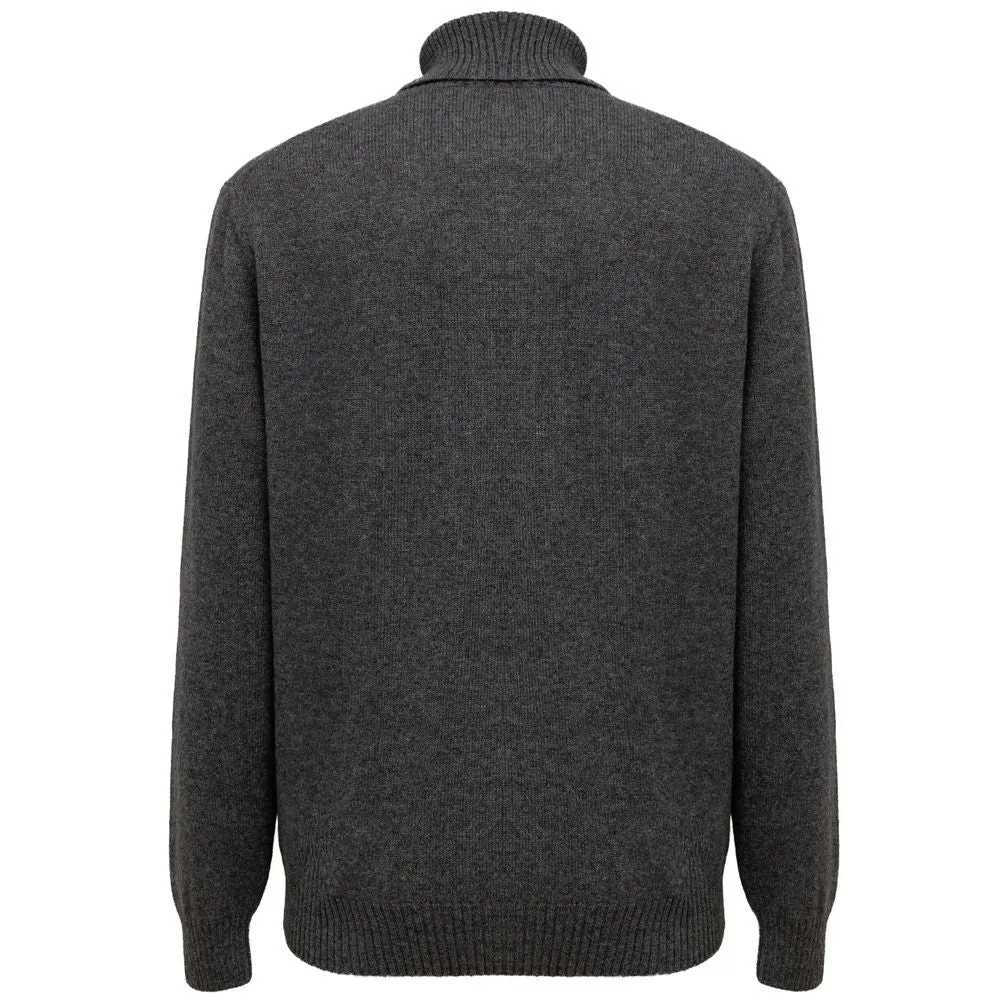 Cruciani Gray Cashmere Sweater