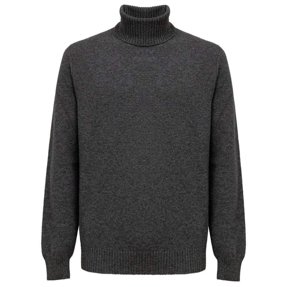 Cruciani Gray Cashmere Sweater