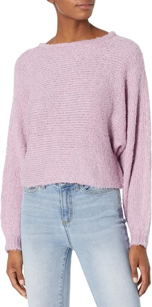 cupcakes and cashmere Women's Perri Sweater, Violet Tulle, M