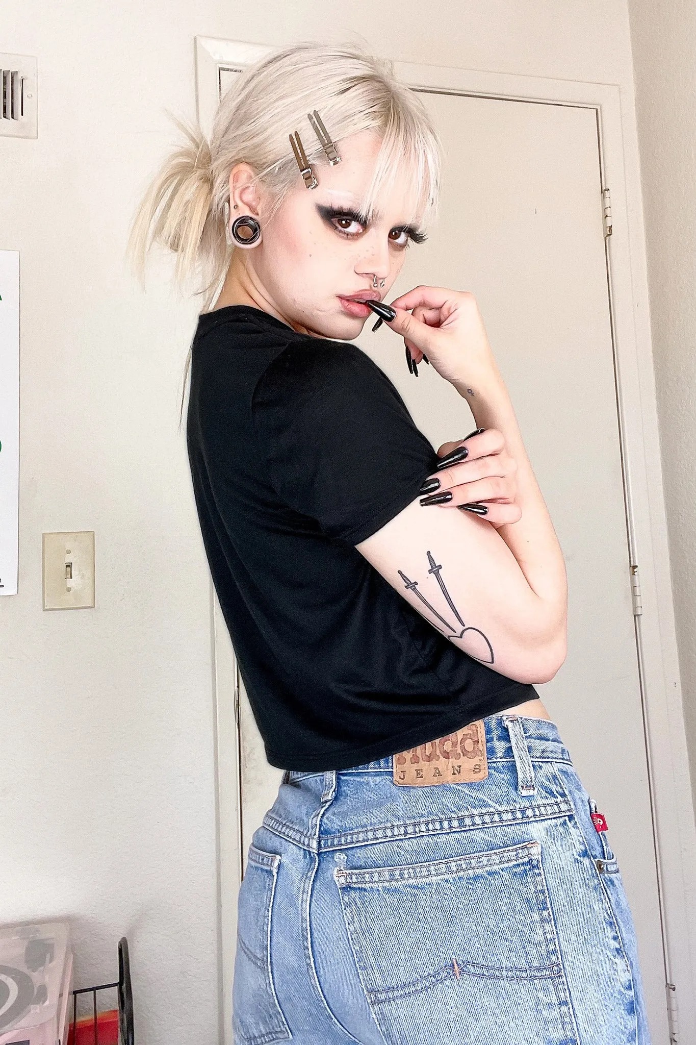 Cute As Hell Crop Tee