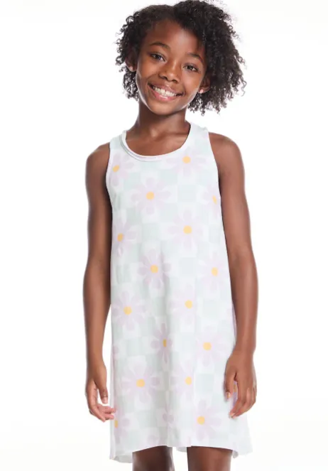 Daisy Check Dress