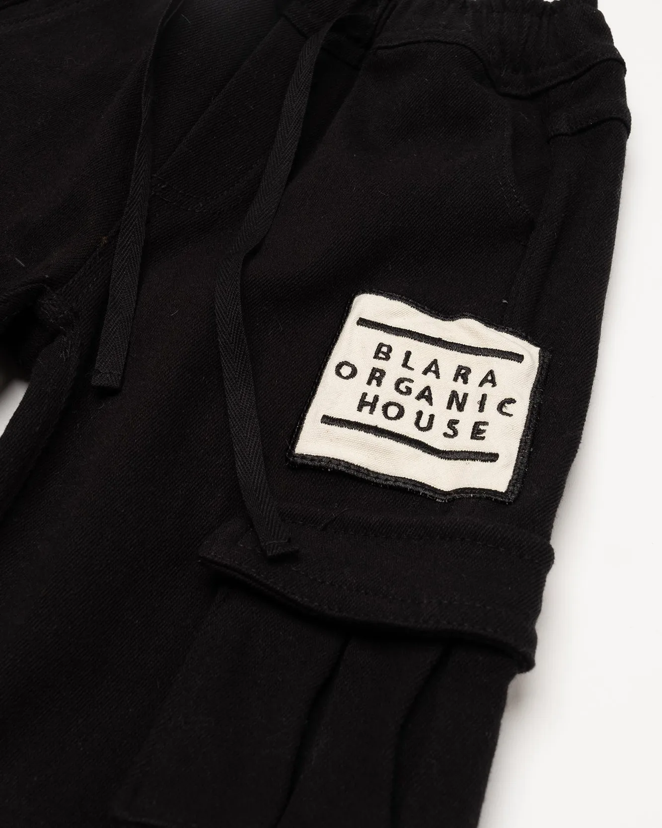 Denim Cargo Pants