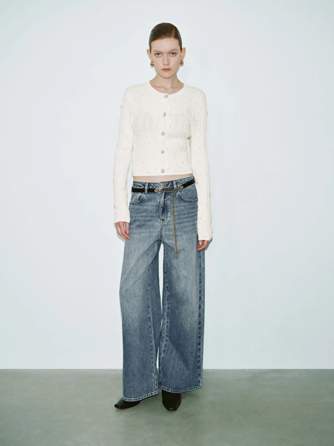 Diamond Knitted Cardigans
