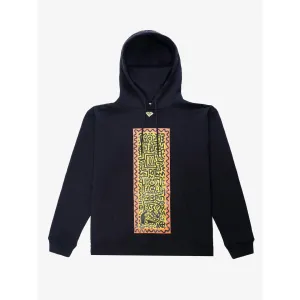 Diamond Supply Co Men x Disney Mickey Mouse x Keith Haring Mickey Meets Haring Hoodie Black DSCMTG101-BLK